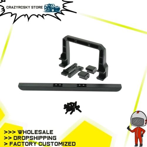 Alloy Classical Front Bumper 1PC For trx4 Rc Car 1/10 Traxxas trx4 trx 4 blazer Land Rover Version Crawler RCAWD