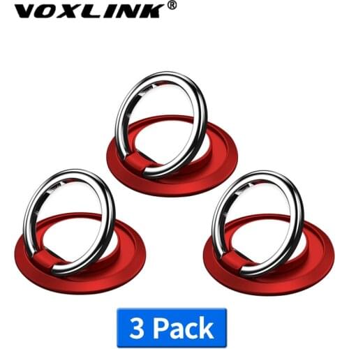 VOXLINK 360 Degree finger ring Smart phone mount support for iPhone x 9 8 Xiaomi Samsung Huawei all models of phone ring buckle