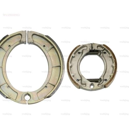 Disc Brake Pads Shoe Drum set fit for YAMAHA YFB 250 D E F G Timberwolf (92-94) Front Rear