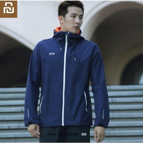 Youpin New CIKERS men Autumn Winter Windproof Rainproof Sports Casual hood jacket Slim fit Comfortable male coat