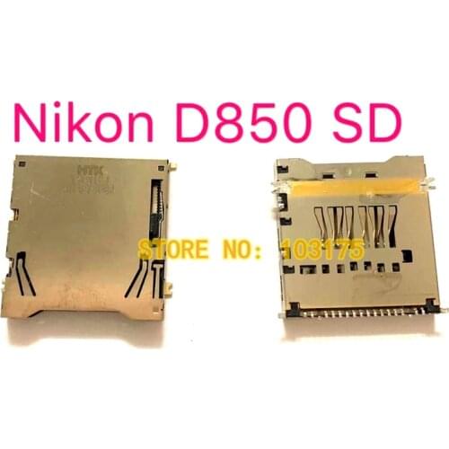 NEW SD Memory Card Slot Holder For Nikon D850 SLR Digital Camera Repair Part