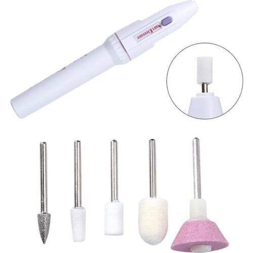 5 Functions White Nail Art Equipment For Nails Manicure Machine Professional Clean UV Gel Tool