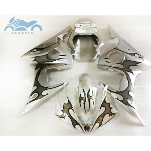 Upgrade your motorcycle fairings kit for YAMAHA R6 YZFR6 2003-2005 YZF R6 03-05 ABS plastic fairing body parts DF20