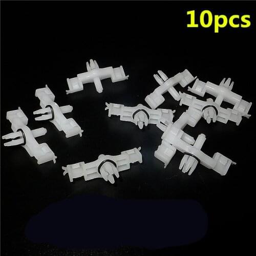 Fit for 10PCS For Volkswagen Porsche Cayenne plastic fasteners Door trim strip bar threshold pressure plate fixed clip