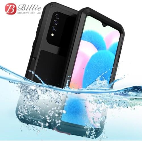 For Samsung Galaxy A30s Case Shock Dirt Proof Water Resistant Metal Armor Cover Phone Case for Galaxy a30s