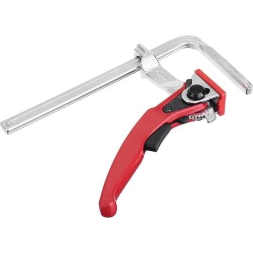 Quick Guide Rail Clamp Carpenter F Clamp Quick Clamping Woodworking DIY Hand Tool for MFT and Guide Rail System 2/1Pcs In Stock