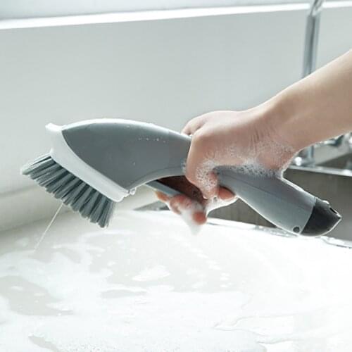 Cleaning brush soap dispenser long handle sink PP brush kitchen accessories cleaning supplies dish brush kitchen brush