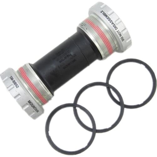 SHIMAN0 Deore SM-BB52 Hollowtech II Mountain Bike Bottom Bracket 68/73mm BB52 with original gaskets