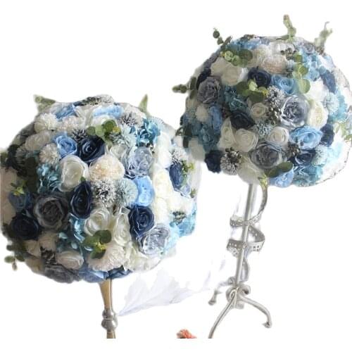 SPR Free shipping 10pcs/lot ariticial flower ball centerpiece for wedding flower ball for wedding decor
