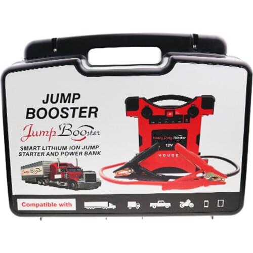 Super Safe12V Car Jump Starter heavy duty car truck battery charger 12V Auto Battery Booster Portable Charger Power Pack