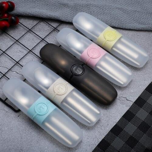 1 Set Portable Stainless Steel Tableware set with storage box Cutlery Suit Chopsticks spoon fruit fork Tableware for travel