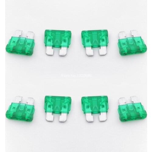 100Piece 32V 30A Middle Size Blade Fuse 30 AMP automotive blade fuse