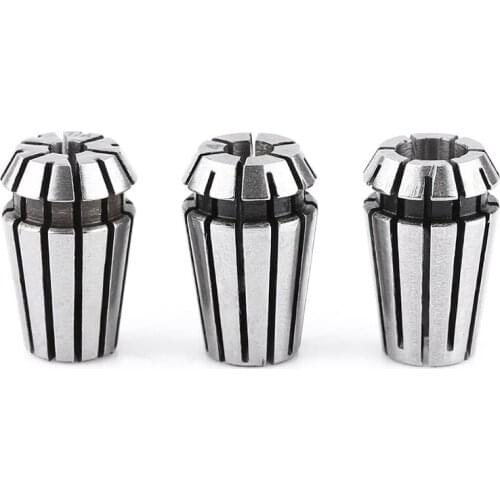 3Pcs High Precision CNC ER11 Clamp for Engraving Machine CNC Milling Lathe Tool Holder 1/8 Inch (3.175 mm 4 mm 6 mm