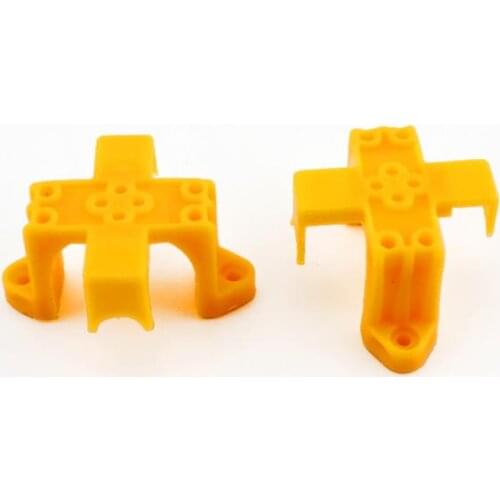 5pcs/lot 35*27mm plastic DC gear motor bracket 3MM plastic mount Small 130 motor mounting bracket