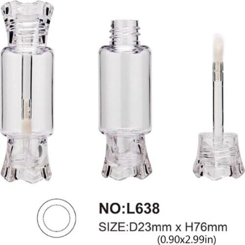 5Pcs Adorable Candy Shape Empty Lip Gloss Tube DIY Refillable Lip Balm Container 2XPB