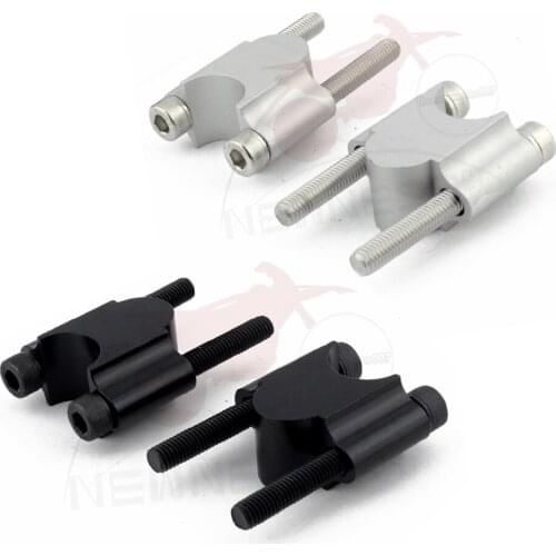 7/8" 22mm Handlebar Risers Stardard Bar Mount Riser CNC Aluminum Motorcycle