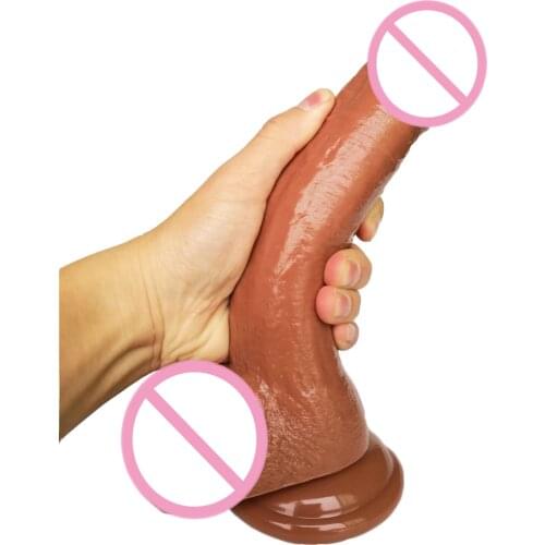 AMABOOM Thick Big Dildo Suction Cup Realistic Huge Dildo Sex Toys For Women Anal Plug Artificial Soft Penis Big Dick Erotic