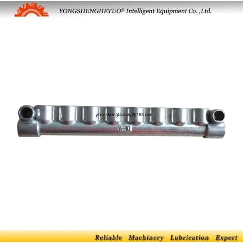 Resistance oil distributor lubrication Junction Block lubricant connector manifold separator valve 8 outlet M8*1 A-10-8