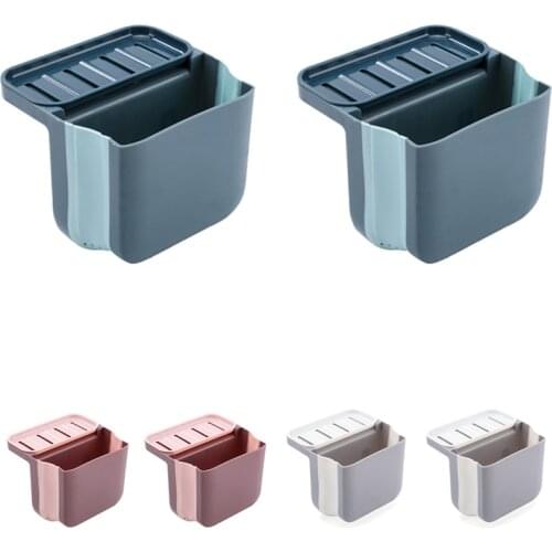 FQYL 2 Pcs Retractable Sink Drain Basket Home Kitchen Decorative Storage Rack Suitable for Fruits, Bowls, Fresh