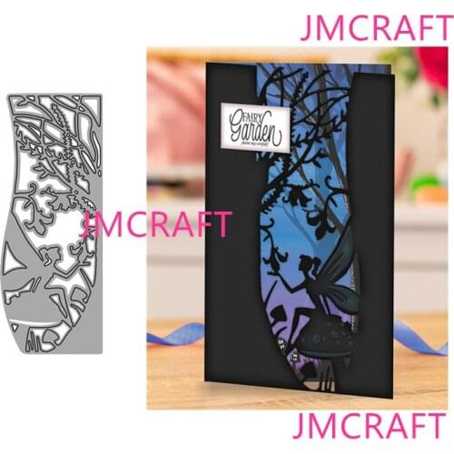 JMCRAFT New Fruit Mushroom Butterfly Girl #2 Metal Cutting Dies DIY Scrapbook Handmade Paper Craft Metal Steel Template Dies
