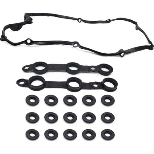 Valve Cover Gasket Kit 11120030496 for BMW E39 E46 E60 X3 525i 530i L6 2.5L 3.0L M54 11121437395 11121726537 11 12 0 030 496