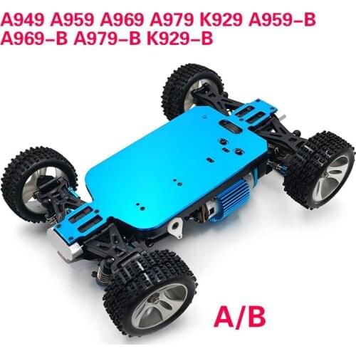 WL TOYS A949 A959 A969 A979-B A949-03 Metal chassis Lower Main Frame Upgrades RC Model Car Rc Spare Parts Accessories