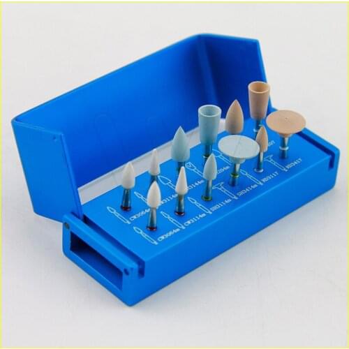 Dental Clinic Diamond Composite Polishing Set RA 1112 For Low Speed Handpiece