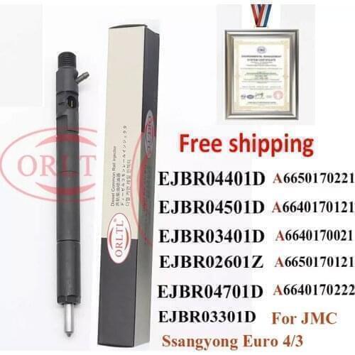 New Injector EJBR04401D EJBR04501D EJBR03401D EJBR04601D EJBR02601Z EJBR04701D EJBR03301D for SSANGYONG JMC Euro 3,Euro 4