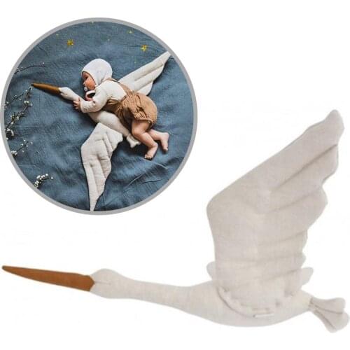 Swan Plush Toys Stuffed Animals Doll Sleeping Dolls Photography Props Soft Toy For Children Girls Gift Home Decoration