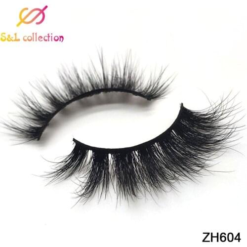 Mink Eyelashes Dramatic Long Mink Lashes Makeup Full Strip Lashes 13-20mm False Eyelashes 3D Mink Eyelashes Reusable