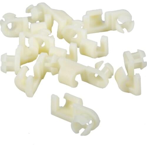 10pcs Tailgate Rod Clip 3/16" Rod Size Retainer 15545178 14037239 For GM Trucks Tahoe Auto Fastener & Clip C, K 1, 2, 3 1981