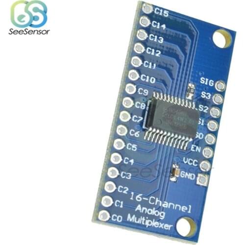 CD74HC4067 16-Channel Analog Digital Multiplexer Breakout Board Module For Arduino