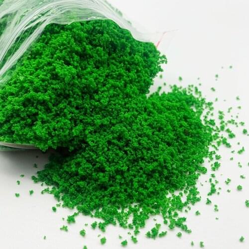 50g 0.8-1.0mm Model Grass Powder Miniature Architectural Tree Powder For Diorama Garden Making Material Ground sponge material