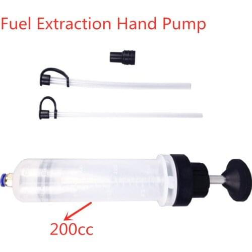 Car Oil Fluid Extractor Filling Syringe Bottle Transfer Automotive Fuel Extraction Hand Pump Dispenser Auto Accessories200cc