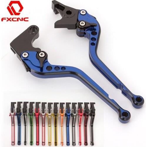 FX CNC MIX Color Long Adjustable Aluminum Motorcycles Brake Clutch Levers For Kawasaki VERSYS 1000 2015 - 2017 2016 Motorcycle