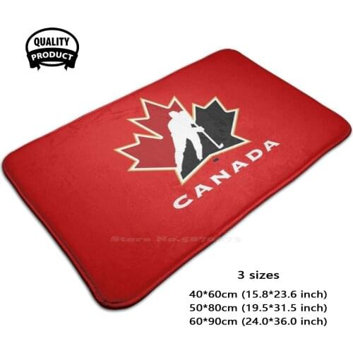 Canada - Hockey Door Mat Foot Pad Home Rug Ice Hockey Hockey Hockey Hockey Sports Canada 19 19 Color