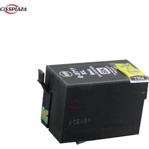 CISSPLAZA 4pcs black ink Cartridge 27xl compatible for epson WorkForce WF7110 wf7610 wf7620 wf3620 wf3620 wf3640 WF-7720DTWF 27