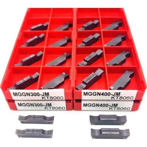 KOESOTR Slotting Insert MGGN300 MGGN200 MGGN150 MGGN400 JM Original Carbide Slotting Insert Lathe Metal Parts MGGN Alloy Tool