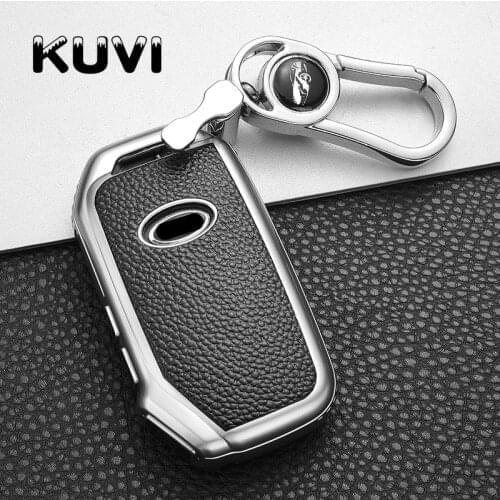 Leather TPU Car Key Case Cover For Kia Sportage Ceed Sorento Cerato Forte Stinger K900 2017 2018 2019 Remote Fob Shell