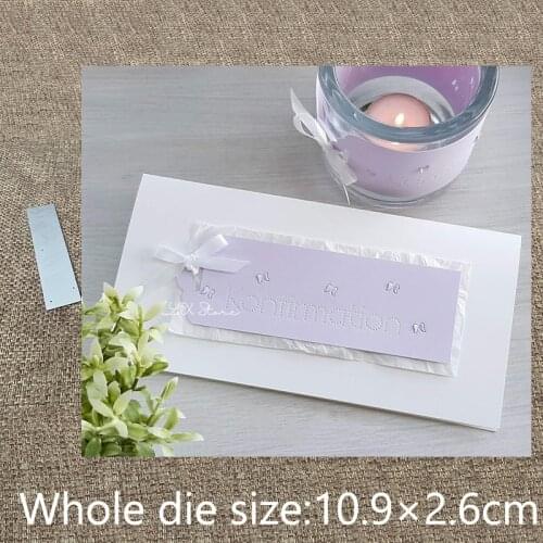 New Design Craft Metal stencil mold Cutting Dies German confirmation wings scrapbook die cuts Album Paper Card Craft Embossing