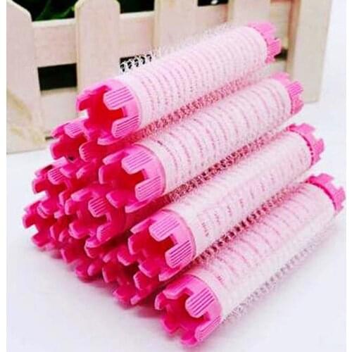 10pcs Fluffy Hair Root Rollers Pack The 3rd Generation Morgan Perm Rods Set Air Fringe Bang Hair Curlers 1.5/1.8/1.9cm