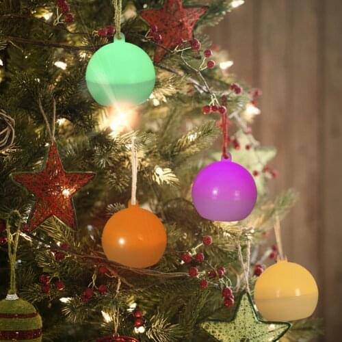 Xmas DIY Christmas Ball Santa LED Curtain Light String Christmas Tree Decoration for Home Party New Year Gifts Navidad Decor