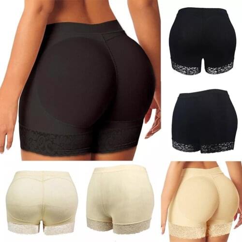 Shaper Pants Boyshort Panties Woman Fake Ass Underwear Push Up Padded Buttock