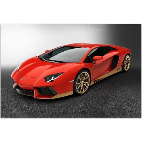 Modern Canvas Painting Wallpaper Lambo Aventador LP 700-4 Sports Car Posters Wall Art Picture for Home Decor