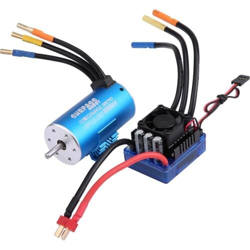 SUPARSS 1600W Motor 120A Brushless For 1/8 RC Car RC Parts RC Model Vehicle Parts & Accs
