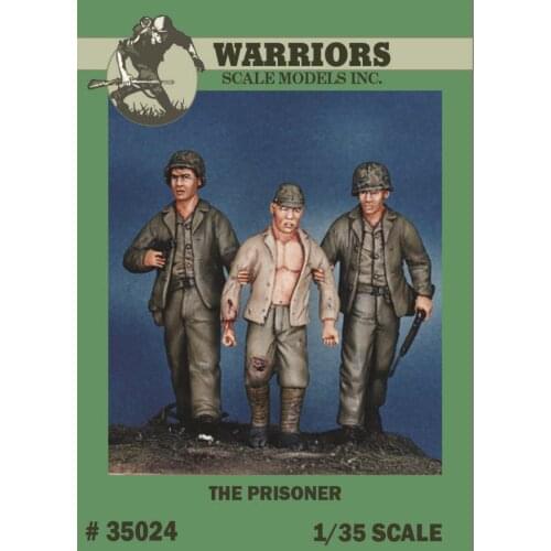 1/35 WWII "The Prisoner" (3 Resin Figures/Set,no base) Warriors #35024 Unassembled Uncolored