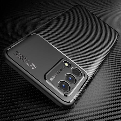 Dirt-resistant Flexible Solid Silicone Case for OPPO F19 Pro Plus Realme X7 V13 5G 8 C20 A54 A94 A93 A73 A55 A74 4G Cover