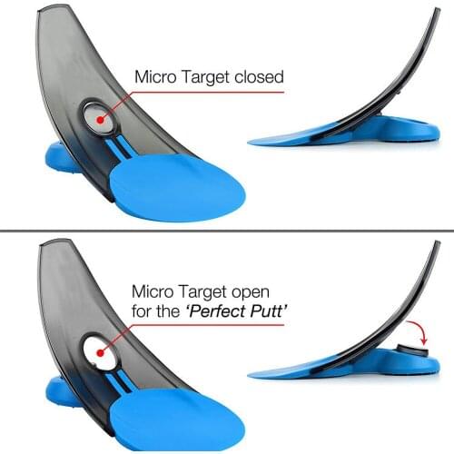 1pcs Portable Foldable Golf Putter Trainer To Assist Office Home Carpet Practice Putter Aiming Golf Pressure Putter Trainer