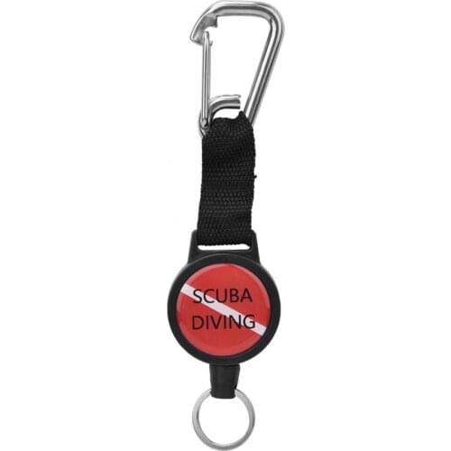 1pcs Diving Buckle Stretchable Diving Hanging Hook Quick Release Stainless Steel / Nylon Buckle Telescopic Wire Diving Accessory