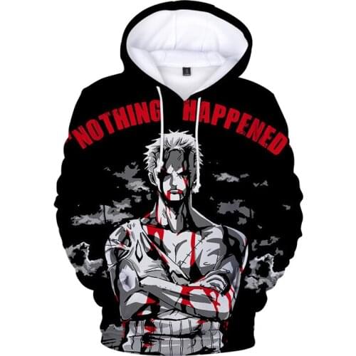 2021 Fashion Trend Hooded Hoodie Womens Mens Sweatshirt Top 3D Printing Anime Casual Pullover 404MOB Hoodie Kids Clothes
